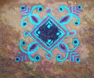 Rangoli: freehand rangoli