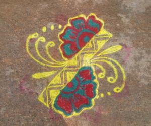 Rangoli: friday rangoli
