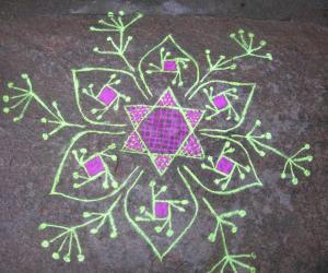 Rangoli: friday rangoli