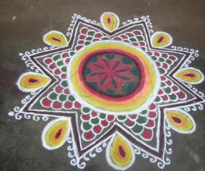 diwali rangoli 2013