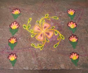 Rangoli: margali rangoli