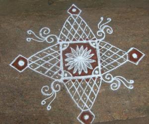 Rangoli: aadi rangoli 3