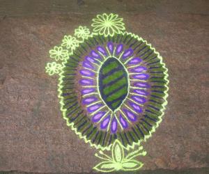 Rangoli: designer free hand rangoli