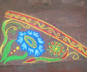 Rangoli: margali rangoli 2014