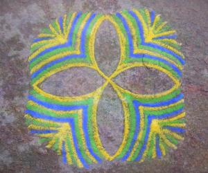 Rangoli: margali rangoli 2014
