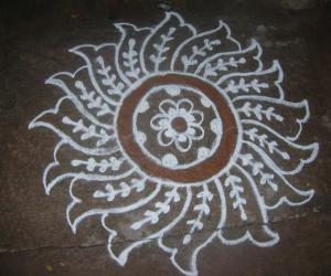 Rangoli: thai velli rangoli