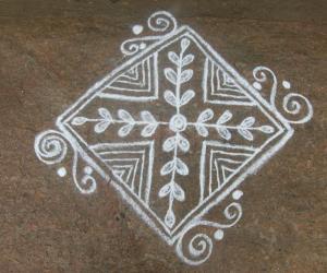 Rangoli: regular 4