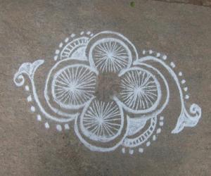 Rangoli: friday rangoli