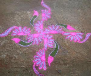 Rangoli: friday rangoli