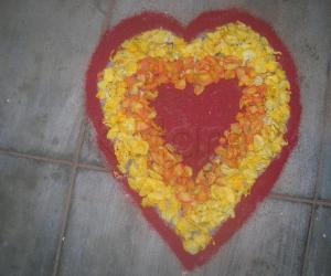 Rangoli: valentine rangoli-3