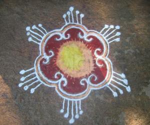 Rangoli: margali rangoli 2014