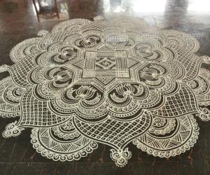 Rangoli: kalyana kolam 2