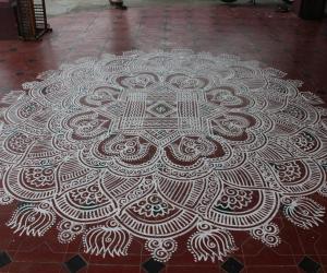 Rangoli: kalyana kolam