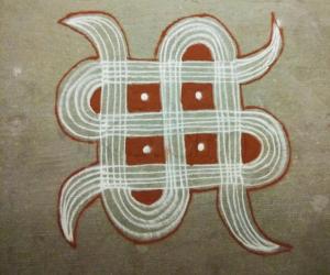 Varalakshmi Poojai kolam