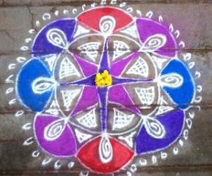 Simple kolam
