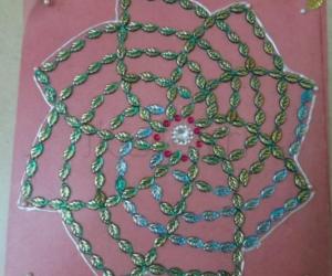 Portable rangoli - Hridayakamalam