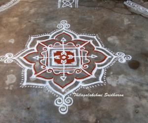 Rangoli: Sri Ramanavami Kolam