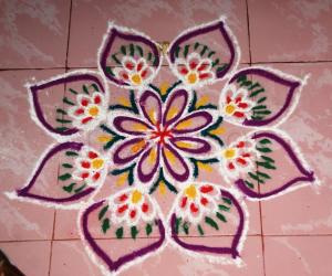Rangoli: Freehand Rangoli