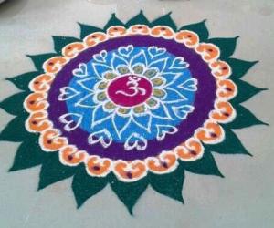 Freehand Rangoli