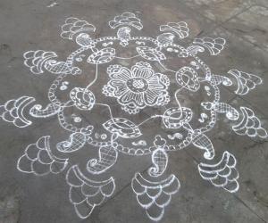 Margazhi kolam 
