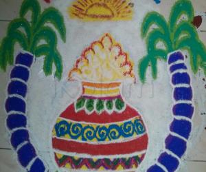 Pongal kolam 