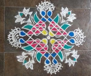Margazhi kolam 