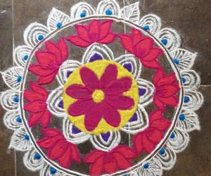 Margazhi kolam 