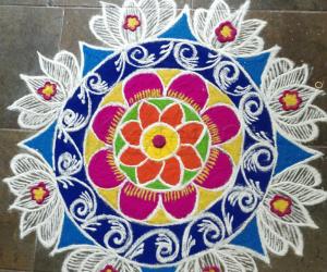 Margazhi kolam 