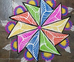 Margazhi kolam 