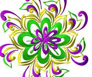 Rangoli: freehand digital rangoli