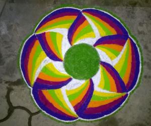 Rangoli: Pongal Rangoli