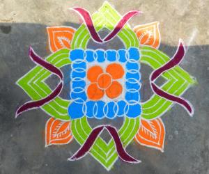Rangoli: Margazhi Rangoli