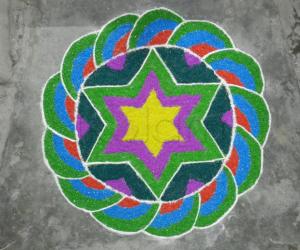 Rangoli: Pongal Rangoli