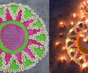 Karthigai Rangoli