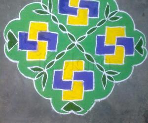 Rangoli: Margazhi Rangoli 3