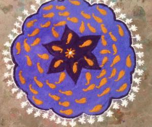 Rangoli: Margazhi Rangoli 7