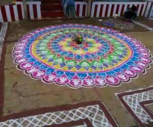 Rangoli: Sankranthi rangoli