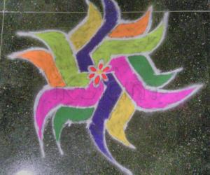 Rangoli: Margazhi kolam#3