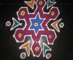 Rangoli: Margazhi Kolam #2