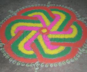 Rangoli: Margazhi malar