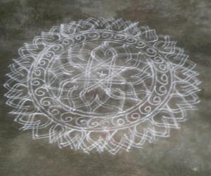 Rangoli: Margazhi malar