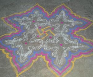 Rangoli: Margazhi malar
