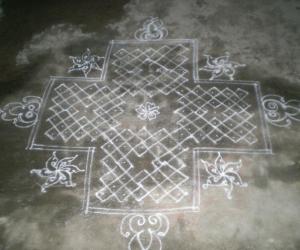Rangoli: Margazhi malar