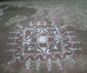Rangoli: margazhi kolam 7