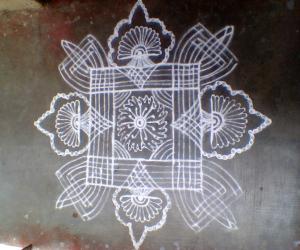 Rangoli: kanya kolam