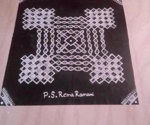 Rangoli: Pulli kolam