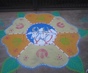 pongal rangoli