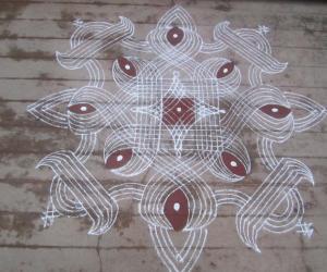 Rangoli: kanya kolam