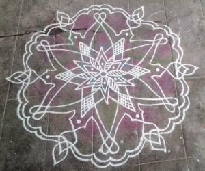 Rangoli: Free hand rangoli