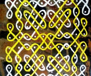 Dotted kolam